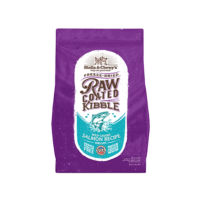 STELLA & CHEWY'S® WILD-CAUGHT SALMON RECIPE RAW COATED KIBBLE DRY CAT FOOD