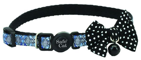 Safe Cat Embellished Fashion Collar (Style Variation)