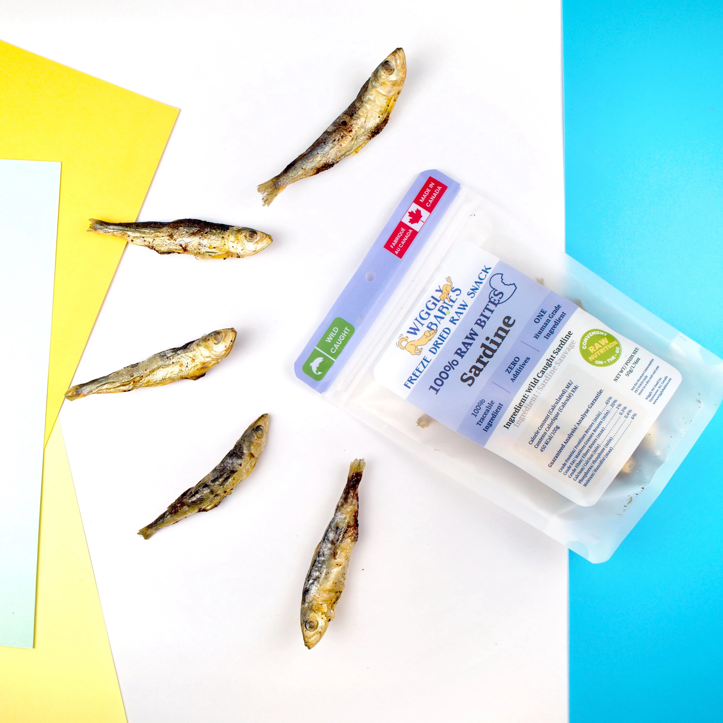 Wild Caught Sardine Freeze Dried Raw