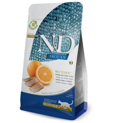 N&D Ocean - Neutered Herring and Orange Recipe Dry Food