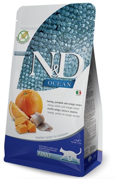 N&D Ocean - Herring, Pumpkin and Orange Recipe Dry Food