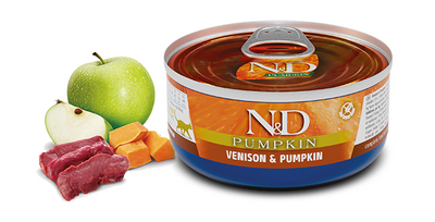 N&D Pumpkin - Venison, Apple & Pumpkin Recipe Wet Food 2.5oz