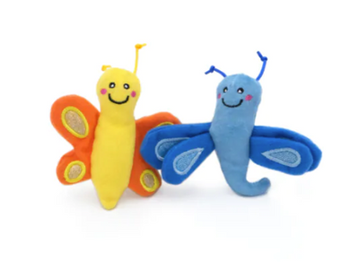 ZippyClaws® 2-Pack - Butterfly and Dragonfly