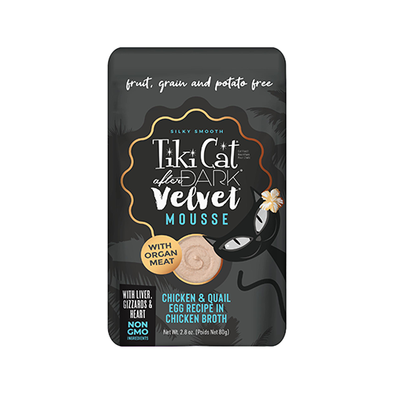 Tiki Cat® After Dark™ Velvet Mousse Chicken & Quail Egg Recipe