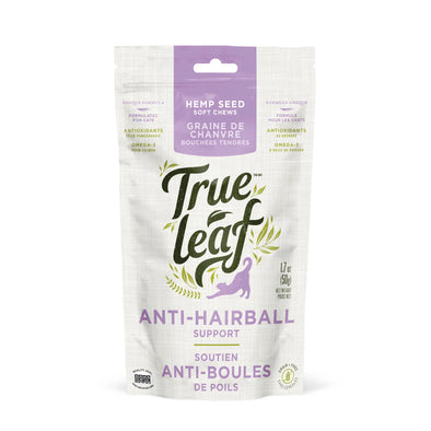 TRUE LEAF HAIRBALL SUPPORT CHEWS FOR CATS 50GM