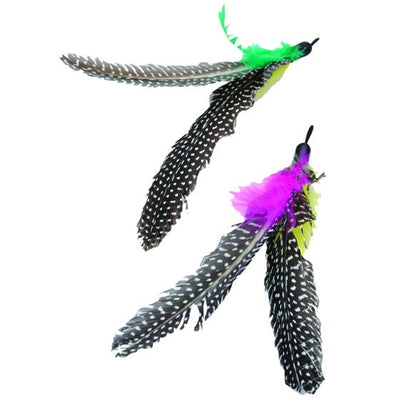 Turbo 2 Pack Feather Replacement For Telescoping Flying Cat