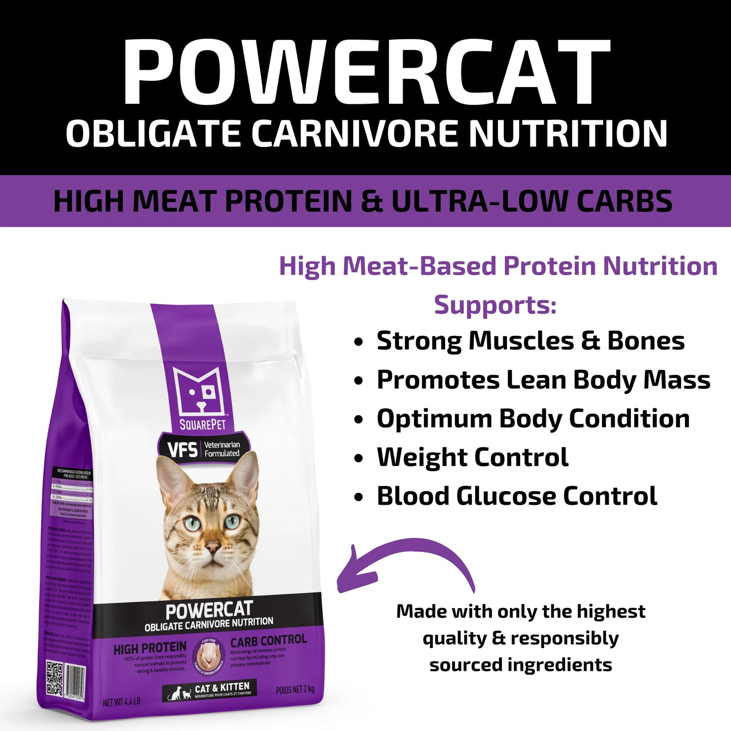 VFS® POWERCAT™ Turkey & Chicken for Cats