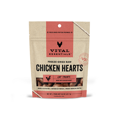 Freeze Dried Chicken Hearts Treats