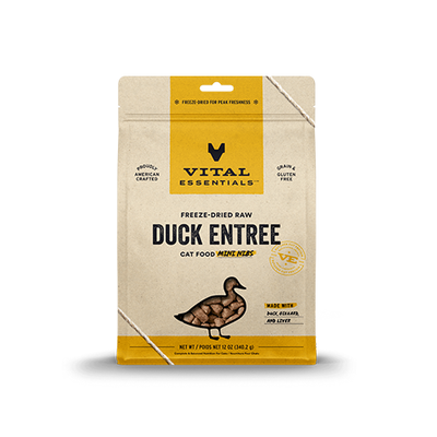 VITAL ESSENTIALS® Duck Freeze Dried Raw Mini Nibs