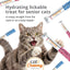 Catit Creamy Booster Lickable Cat Treat for Senior Cats - Chicken Recipe - 5 pack