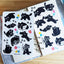 Kiki Black Cat Sticker Sheet