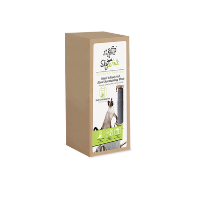 Skywalk Wall Mounted Sisal Scratching Post 8.4 X 6.8 X 38 cm