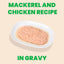 Almo Nature Mousse HQS - Mackerel and Chicken Recipe in Gravy, 2.47oz