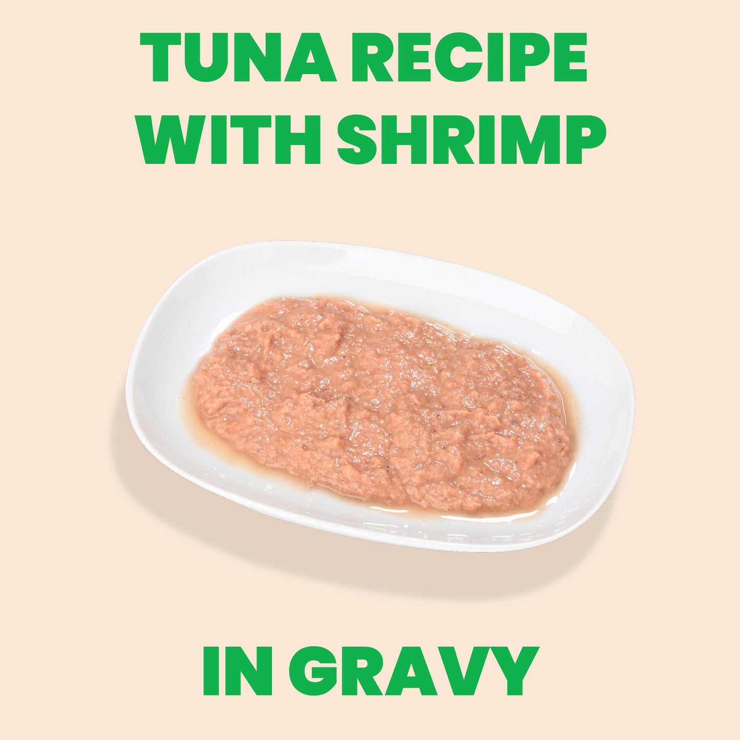 Almo Nature Mousse HQS - Tuna Recipe with Shrimp in Gravy, 2.47oz