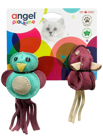 Angel Playtime Toys - Bird & Mouse