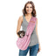 Furry Fido Classic Reversible Pet Sling - Pink