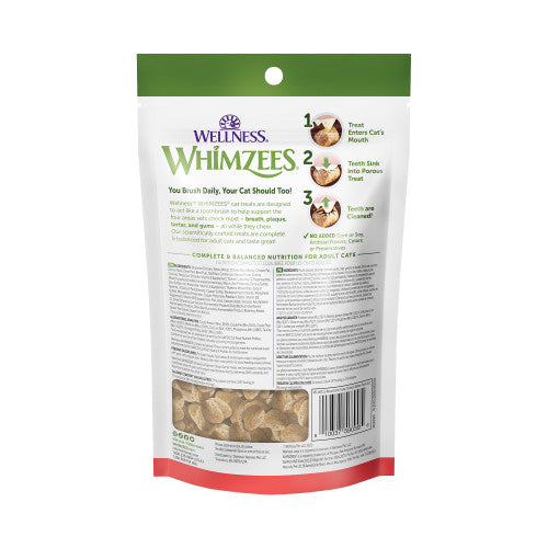 Whimzees® by Wellness® Natural Dental Treats Chicken & Salmon Flavor For Cats (2 sizes)