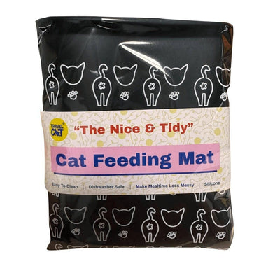 "The Nice & Tidy" Cat Food & Water Feeding Mat