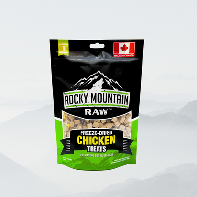 Rocky Mountain Raw Freeze-Dried Chicken Treats 170g bag