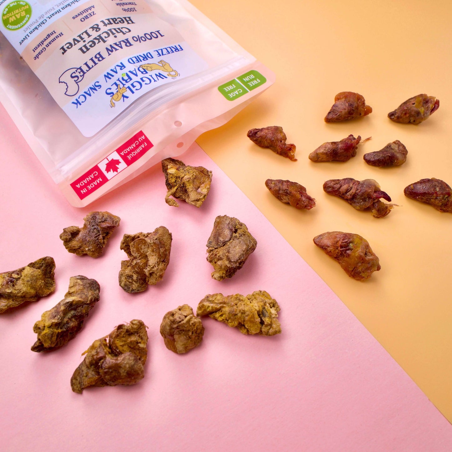 Asian Breed Chicken Heart & Liver Freeze Dried Raw