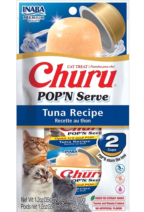 Churu Pop'N Serve Tuna Recipe