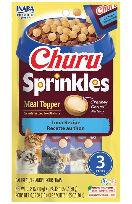 Churu Sprinkles Meal Topper Tuna Recipe