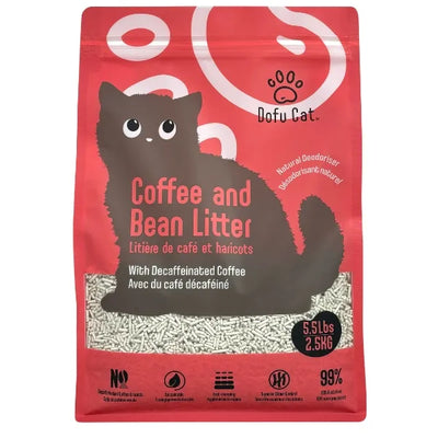 Dofu Cat - Clumping Coffee+Bean Litter