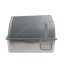 Go Fresh Stainless Steel No Mess Litter Box 53 X 40.6 X 39 cm