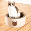 Cat-Headed Scratcher Bed (Birch)
