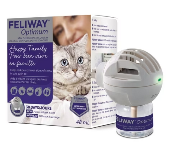 FELIWAY Optimum plug in diffuser & refill