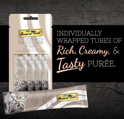 Fussie Cat Chicken with Chicken Liver Purées