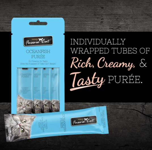 Fussie Cat Oceanfish Purées