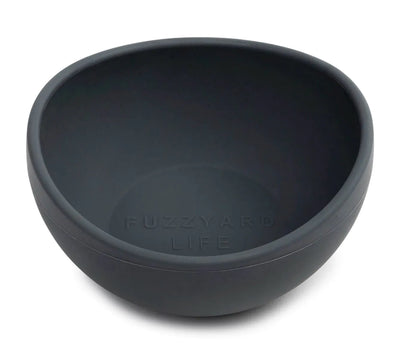 FuzzYard Life Silicone Bowl - Slate Grey S