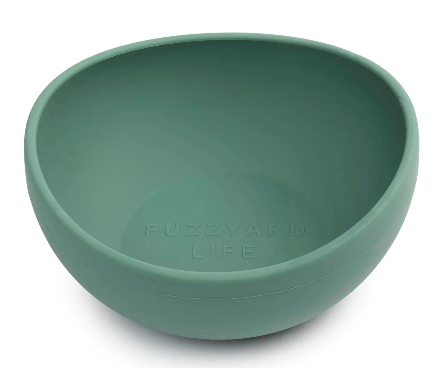 FuzzYard Life Silicone Bowl - Myrtle Green S