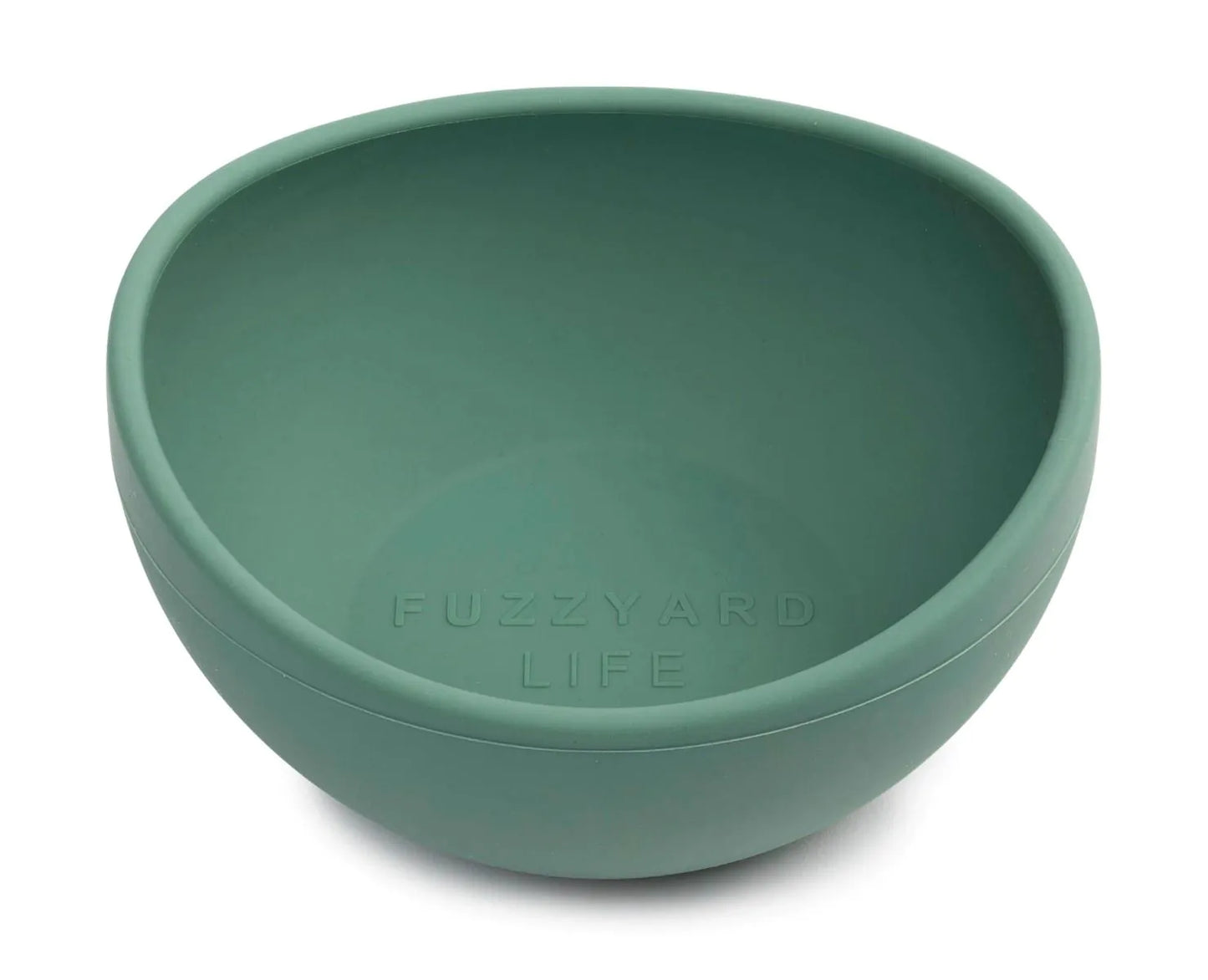 FuzzYard Life Silicone Bowl - Myrtle Green S