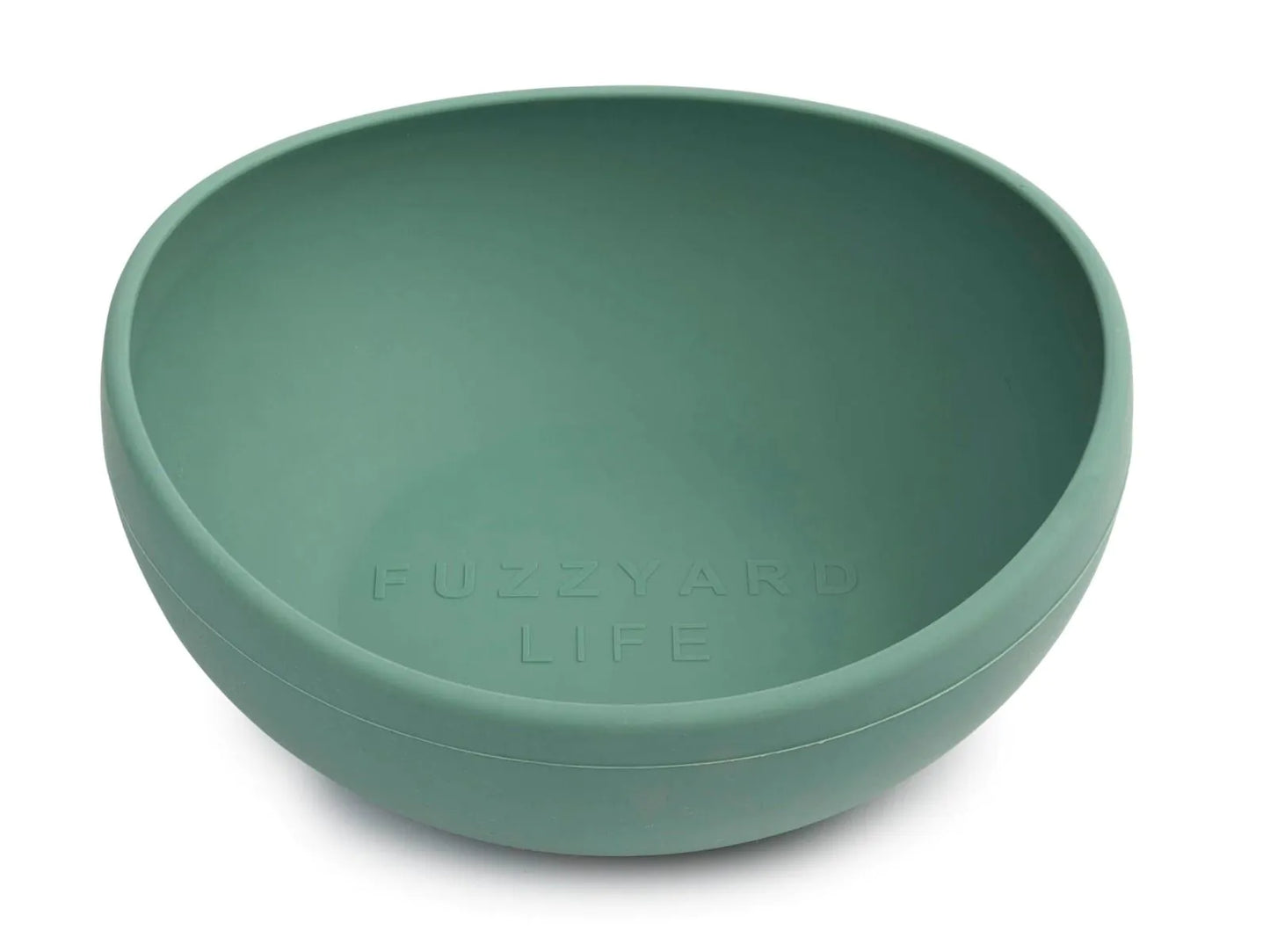 FuzzYard Life Silicone Bowl - Myrtle Green S