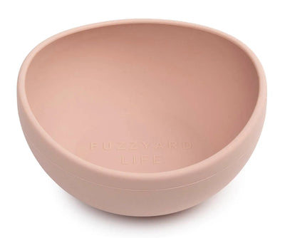 FuzzYard Life Silicone Bowl - Soft Blush S
