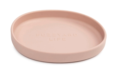 FuzzYard Life Silicone Cat Dish - Soft Blush