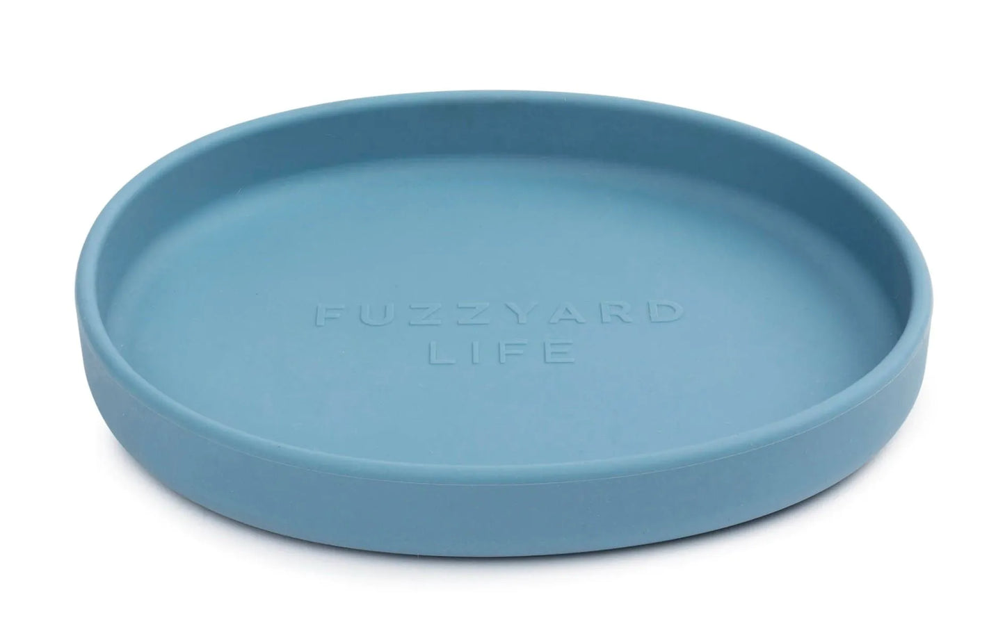 FuzzYard Life Silicone Cat Dish - French Blue