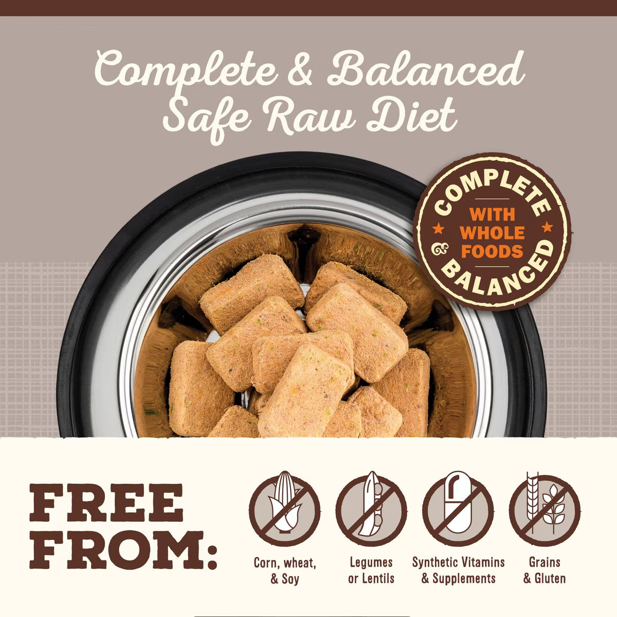 Primal Venison Nuggets Grain-Free Raw Freeze-Dried Dog Food, 14-oz bag