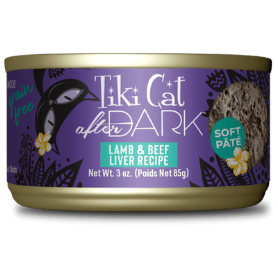 Tiki Cat® After Dark™ Soft Paté Lamb & Beef Liver Recipe, 3oz