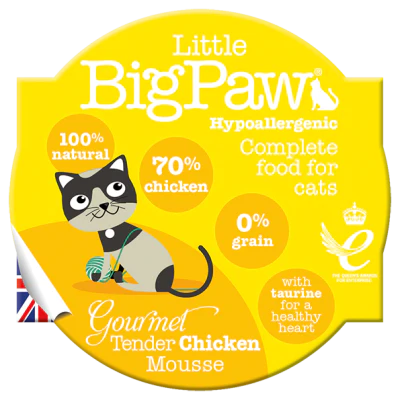 Little Big Paw Gourmet Tender Chicken Mousse 85g