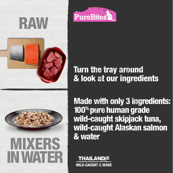 Mixers - Wild Skipjack Tuna and Wild Alaskan Salmon in Water