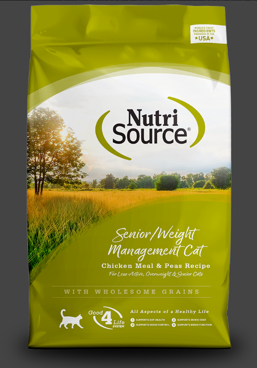 Nutri Source Senior / Weight Management Cat Recipe