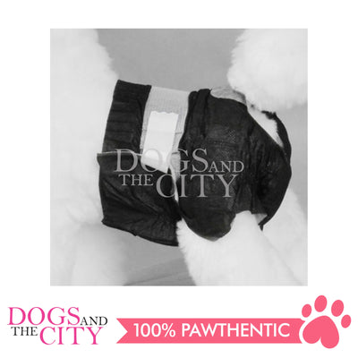 PAWISE Black Disposable Diapers