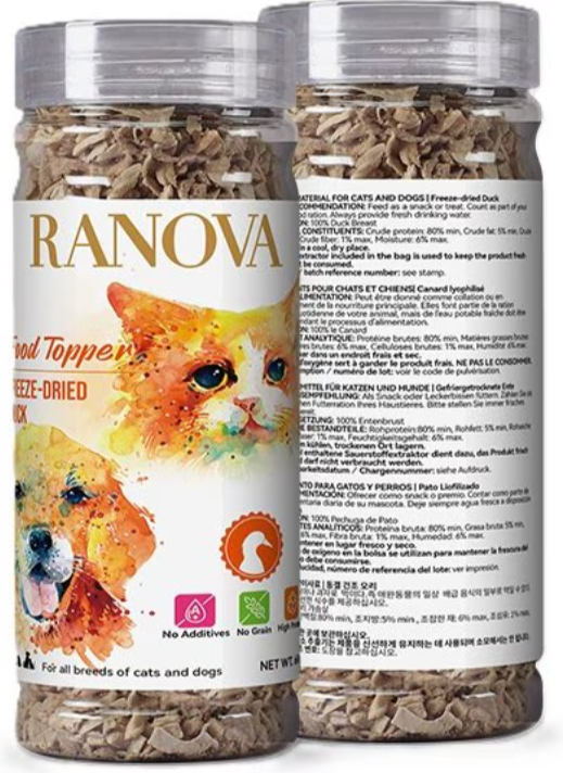 Freeze Dried Duck Breast Treat/Topper