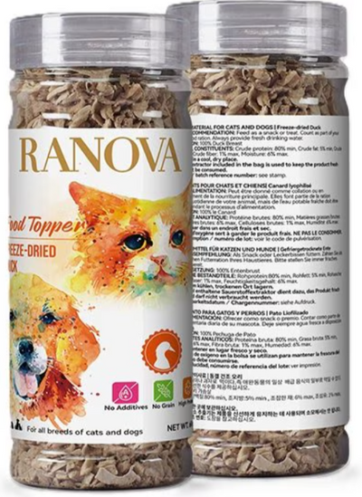 Freeze Dried Duck Breast Treat/Topper