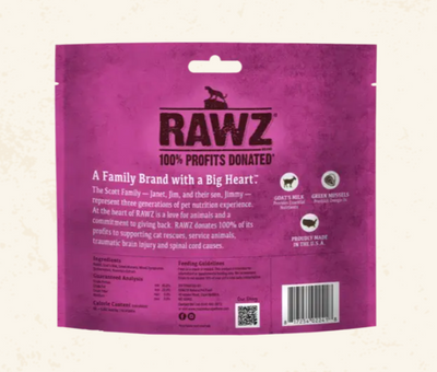 Raw Freeze Dried Rabbit, Goat's Milk & Green Mussels Crunchy Treats