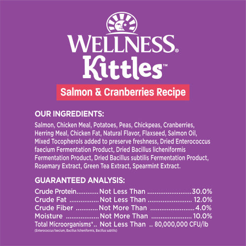 Wellness Kittles Salmon & Cranberry