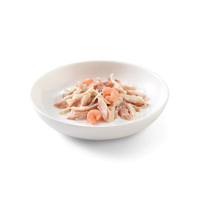 Schesir Tuna and Chicken Fillets with Shrimps in Jelly Pouch 100g